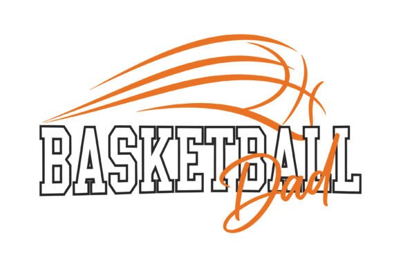 Basketball Dad Athletic Sports Graphics for T-Shirt Designs