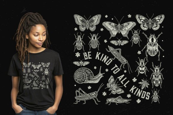 Be Kind to All Kinds Insect Lover Shirt