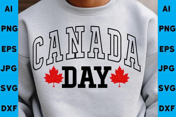 Canada Day SVG PNG for T-Shirt & Graphic Designs