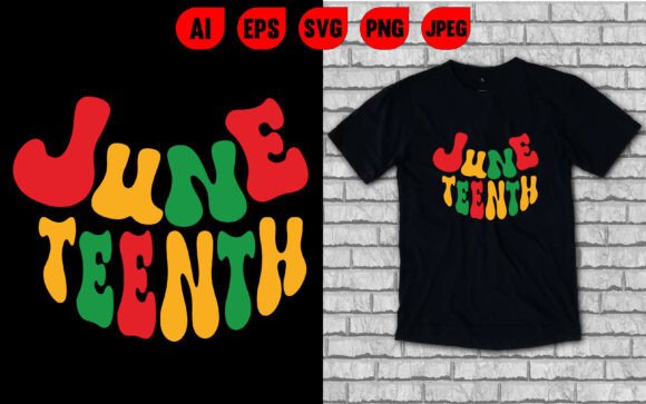 Juneteenth Day Tshirt Graphics & T-Shirt Designs
