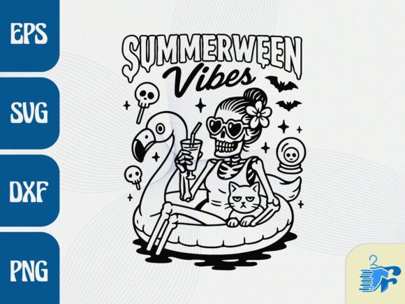 Summerween Vibes SVG: Graphics for Local T-Shirt Designs